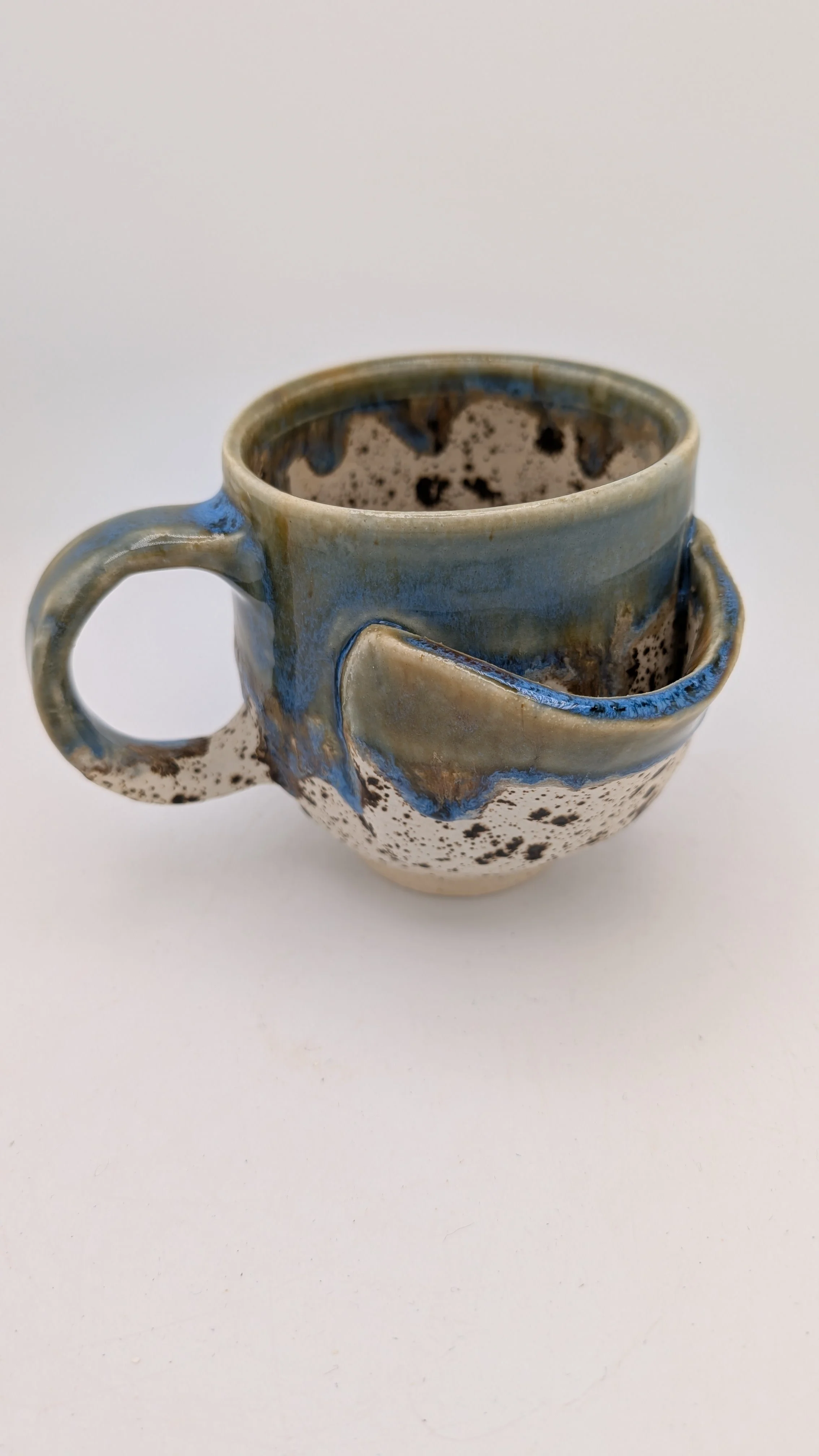 Blue Horizon Ceramic Tea Pocket Mug
