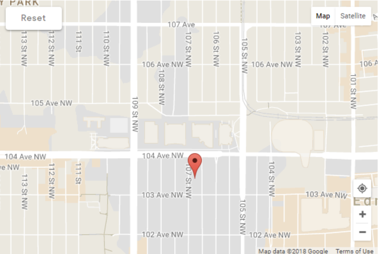 another google map screenshot with the pin in the right location