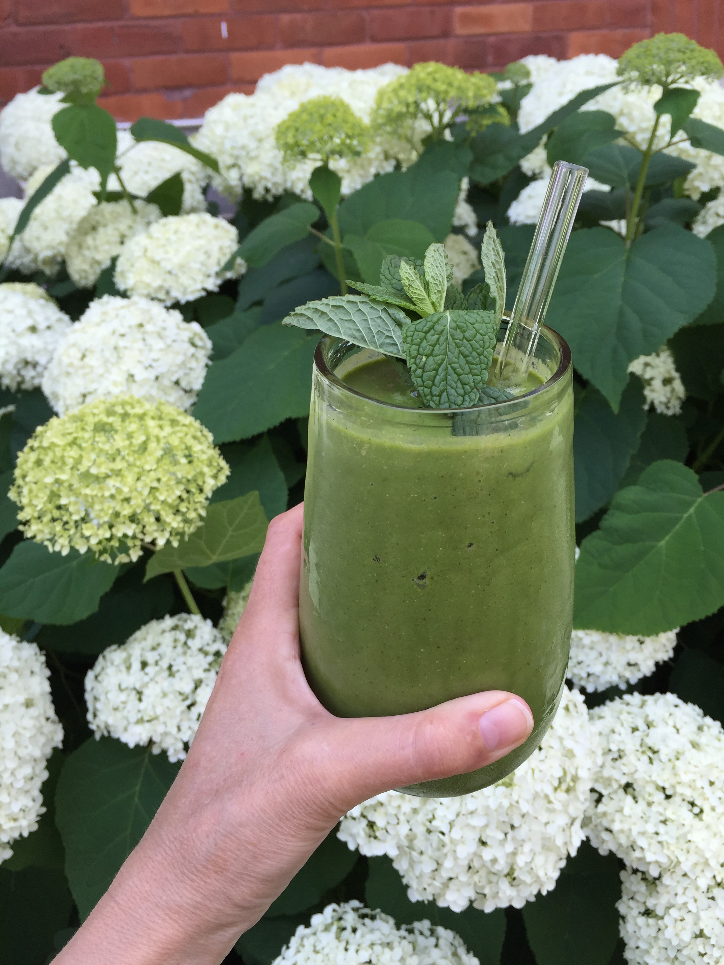 PEAR & CINNAMON GREEN SMOOTHIE