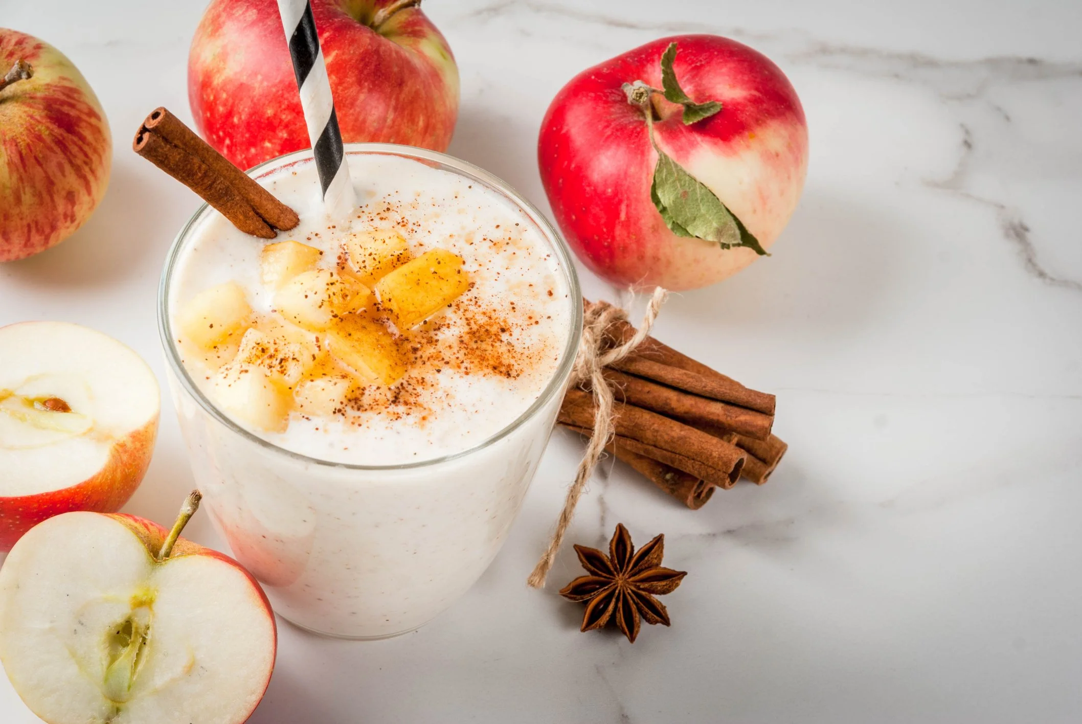 Apple Pie Protein Smoothie