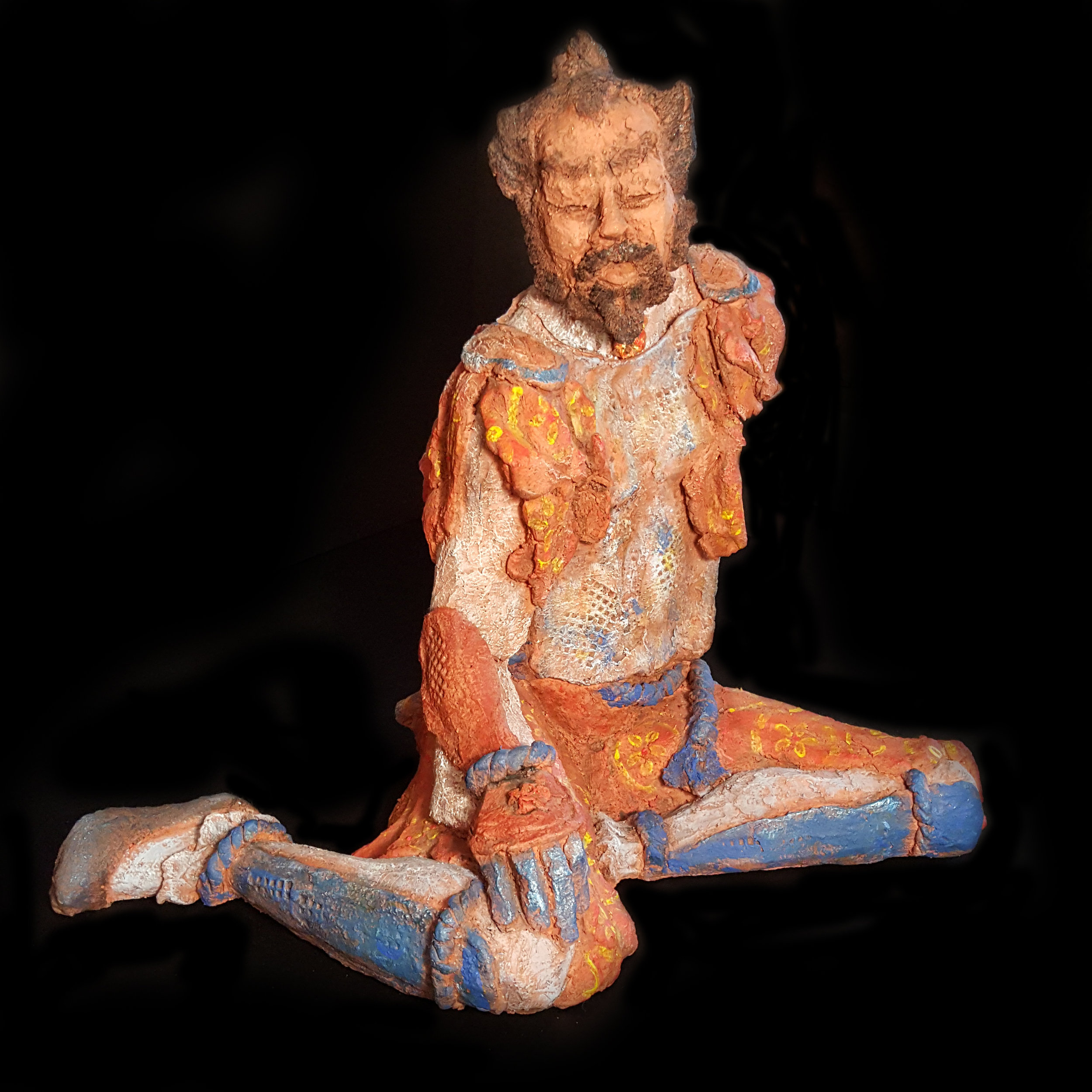 Seated Samurai