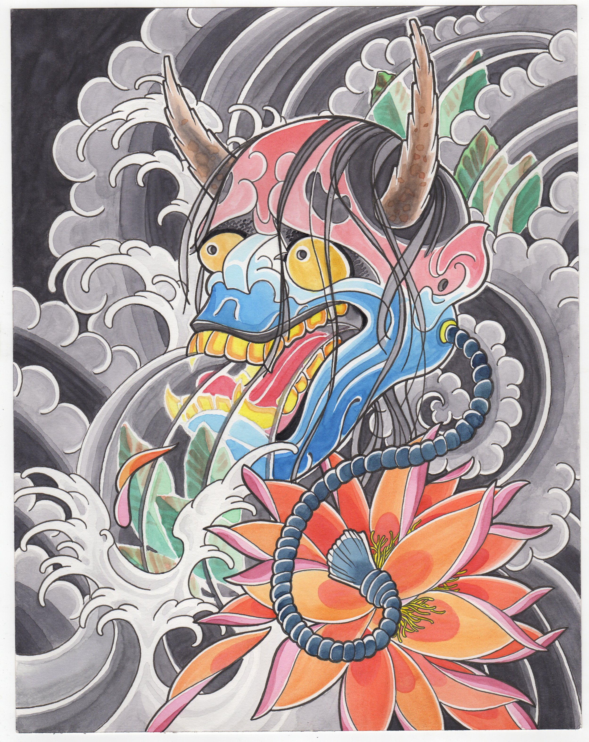 Hannya Mask