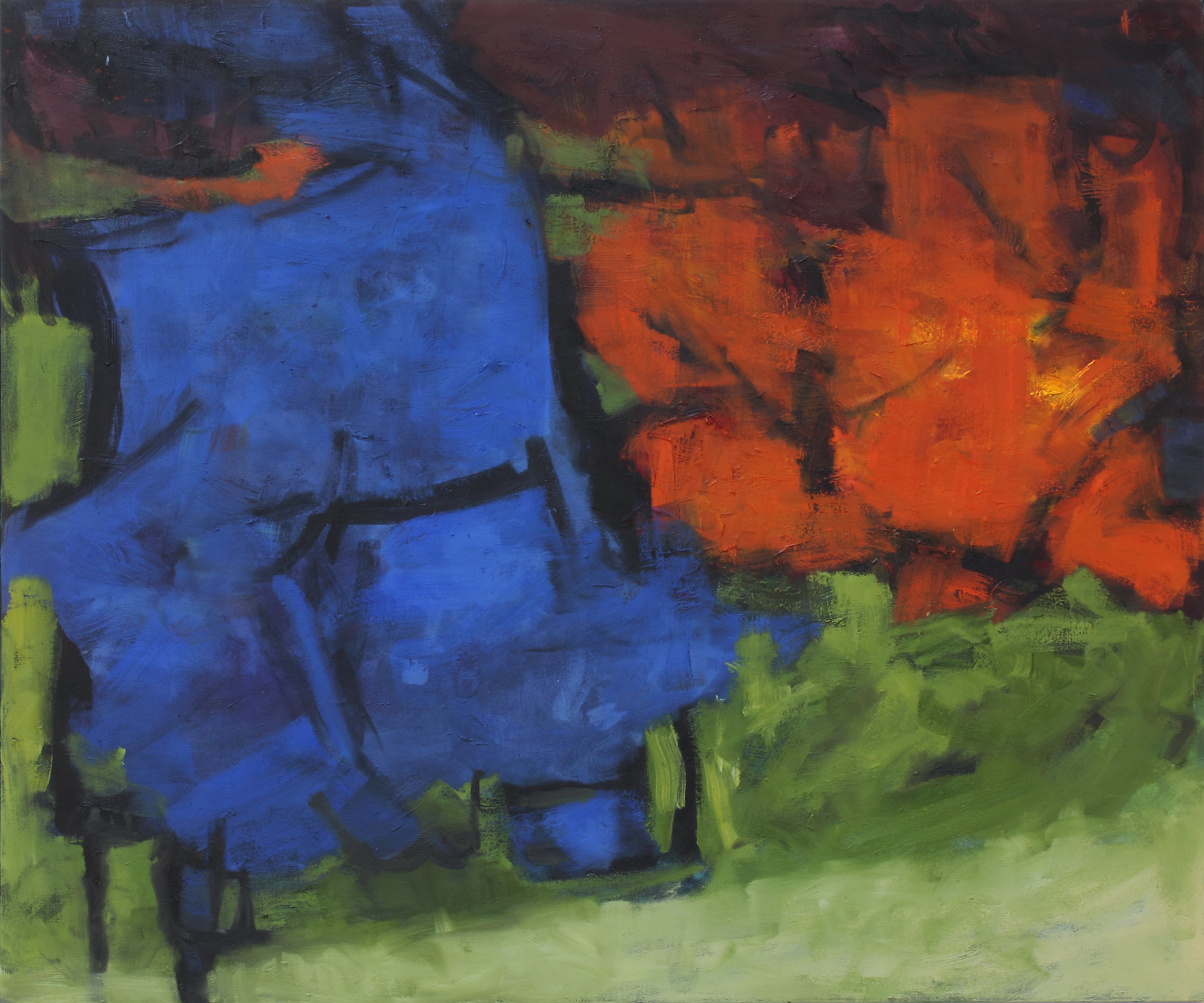 Romantic Landscape with Missing Parts