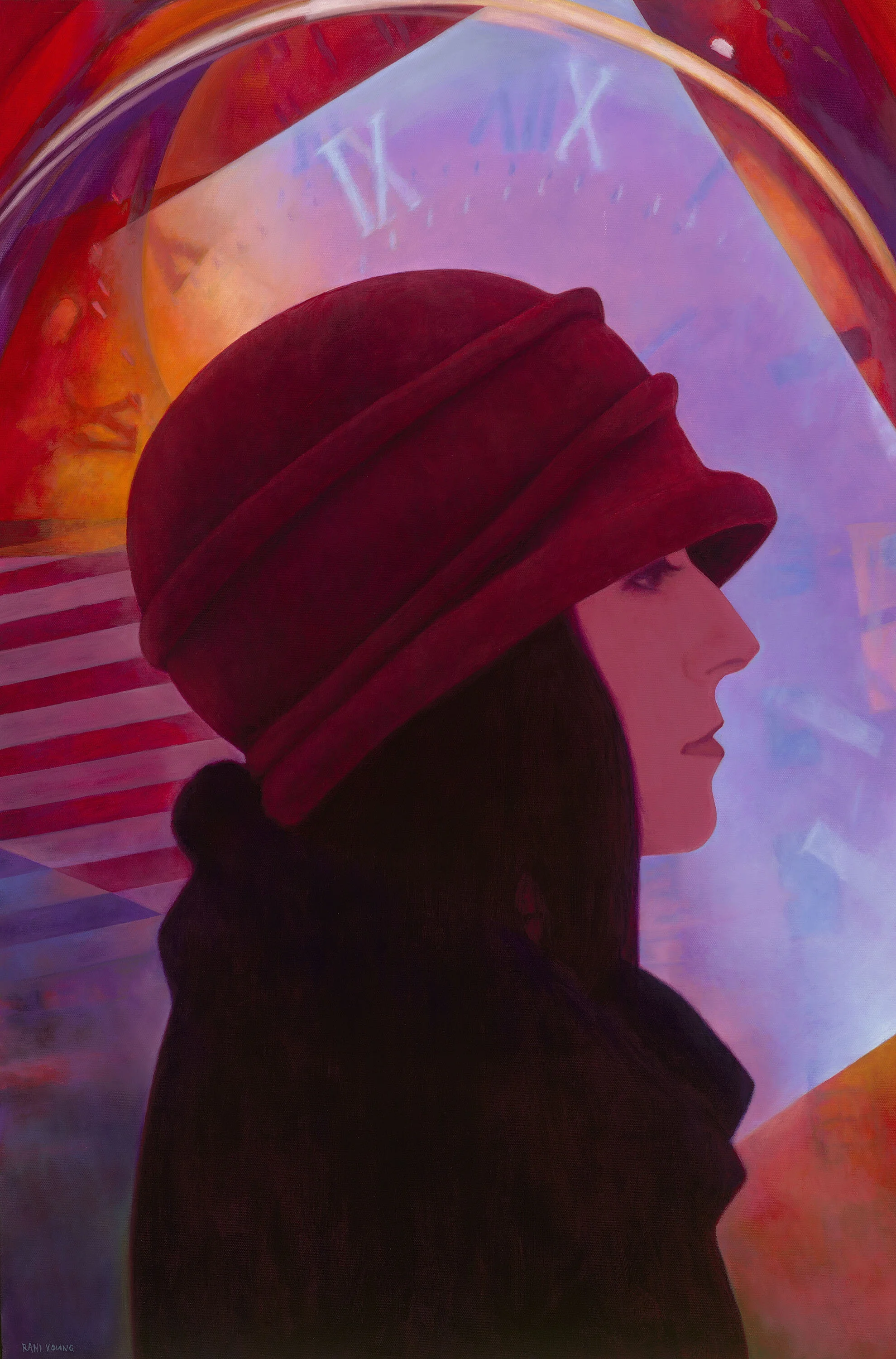 Secrets in Old Clocks Oil on canvas 36”x24” $4,200