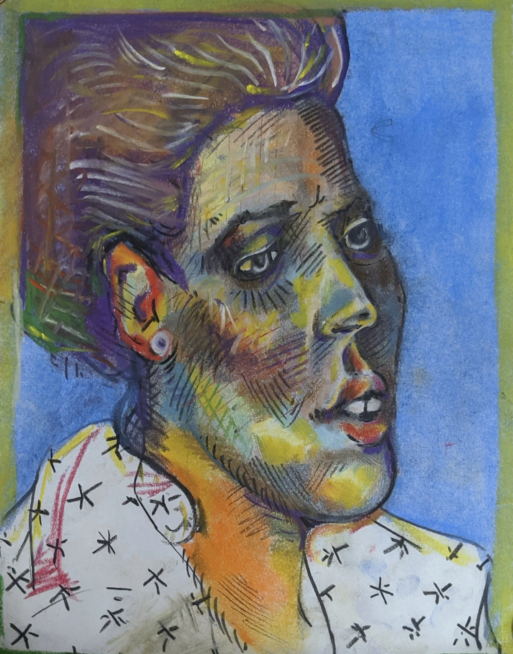 Gabie Pastel on paper 11”x8.5” $250