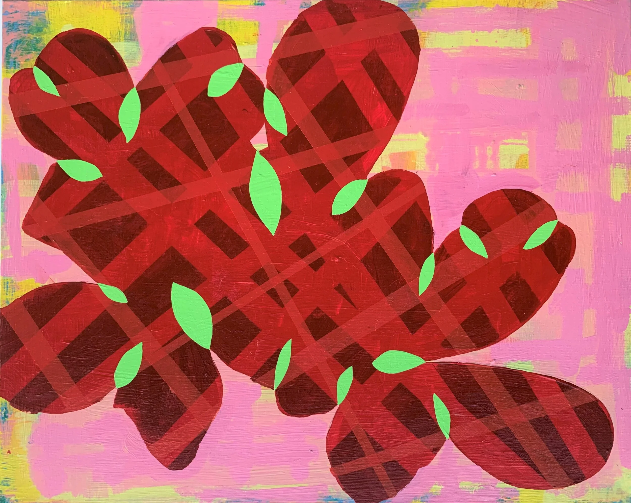 Composition No. 134 Acrylic on linen 16"x20" $1,500