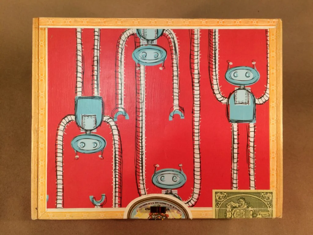 Robot Cigar Box