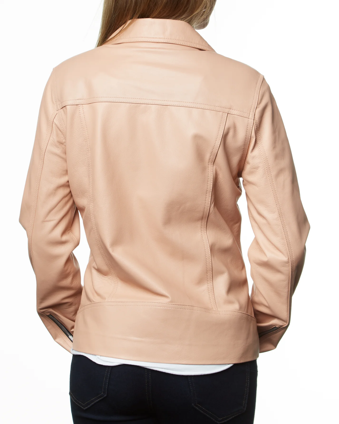Molly Moto Jacket Peach Back.jpg