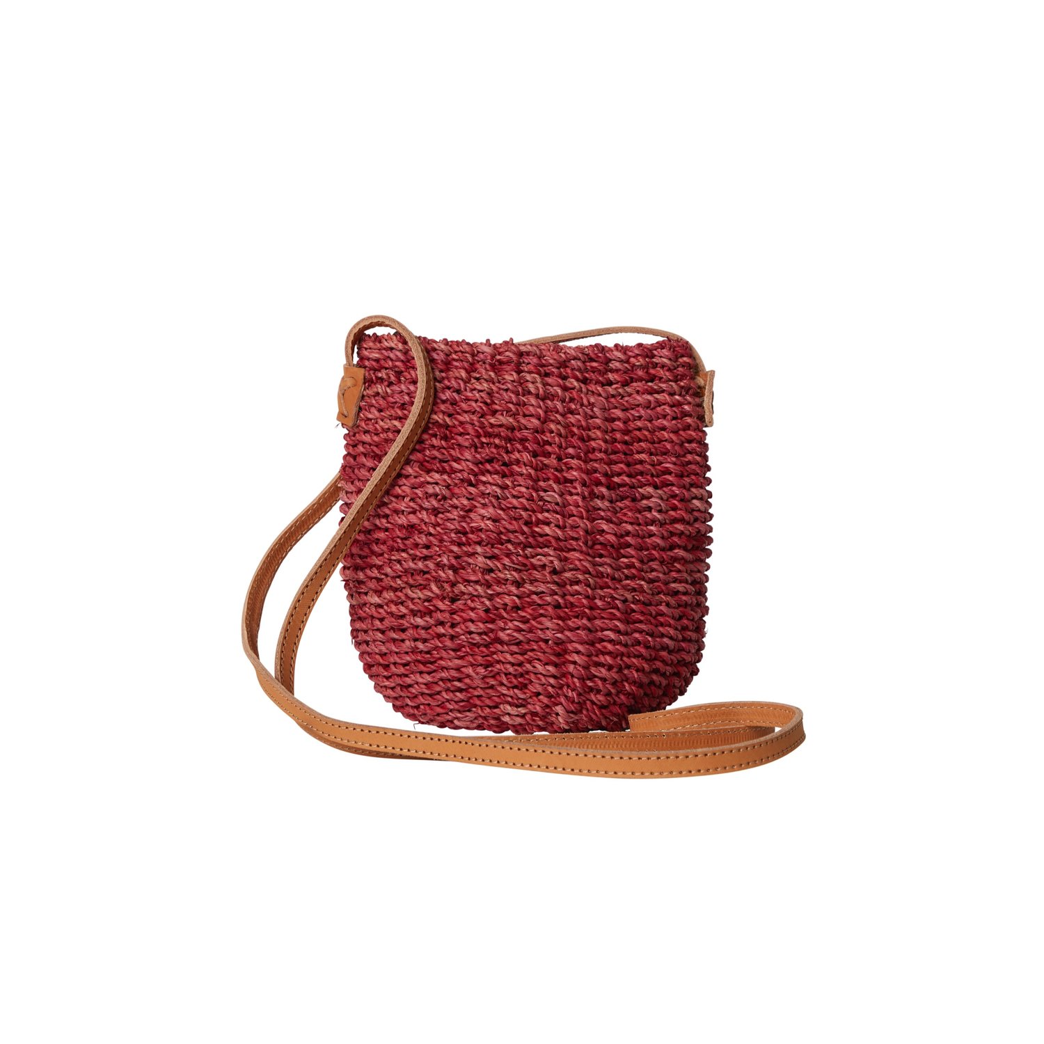 The Crossbody Poof Straw Handbag Rasbery — Sarah Stewart Women's Clothing &  Accessories