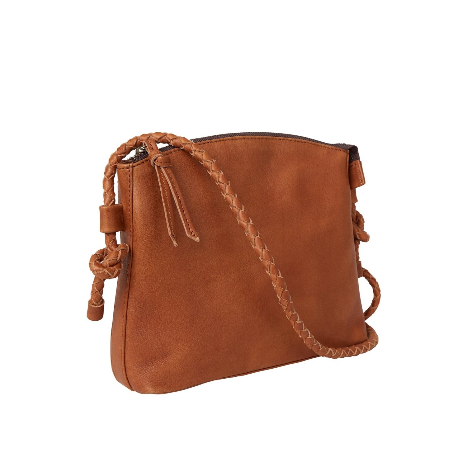 The Adelaide Leather Handbag · Bronze Croc — Sarah Stewart Women's