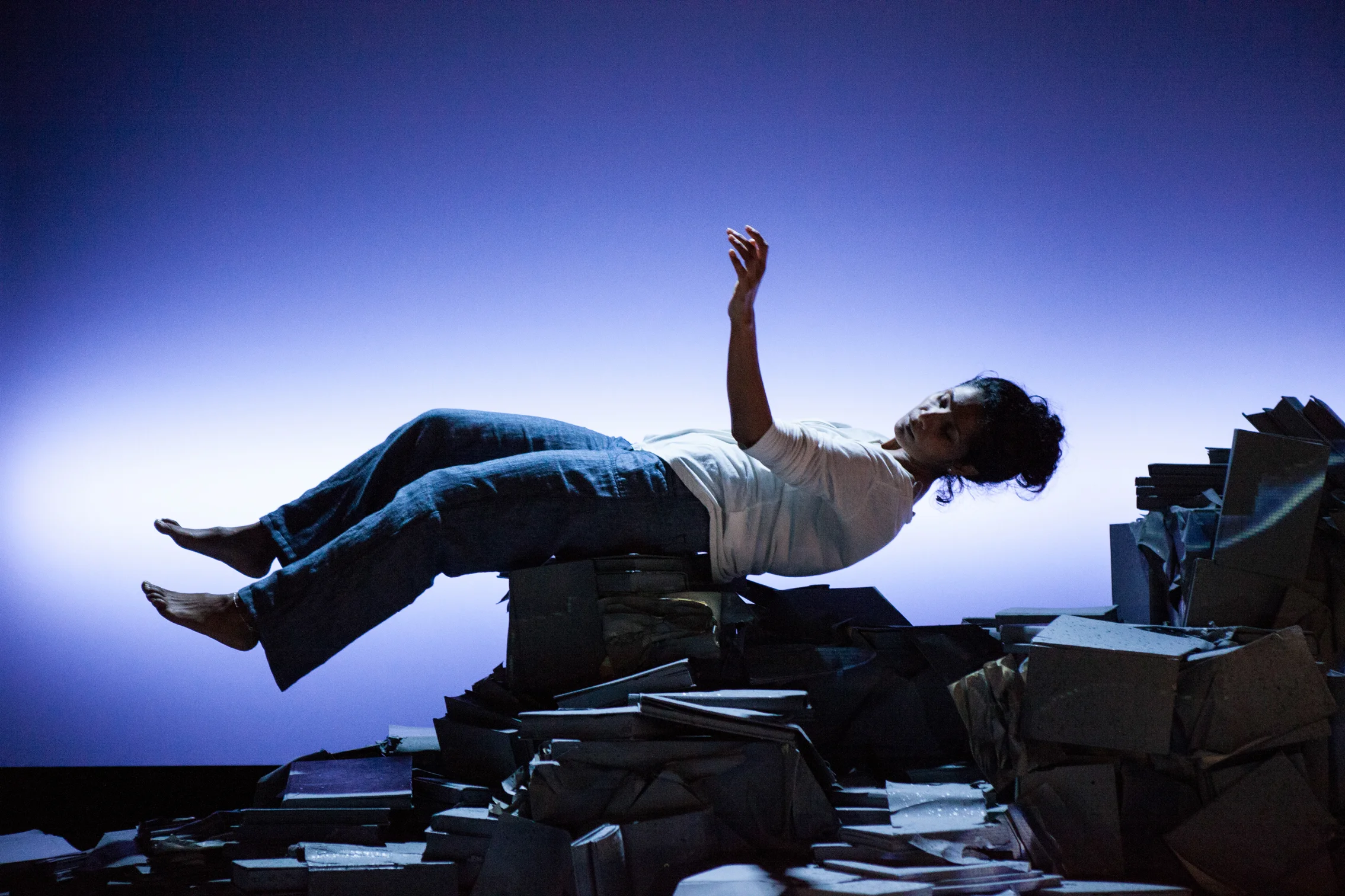 Balvinder Sopal in 'The Edge' by Transport Theatre, The New Wolsey Theatre, Ipswich, 2015