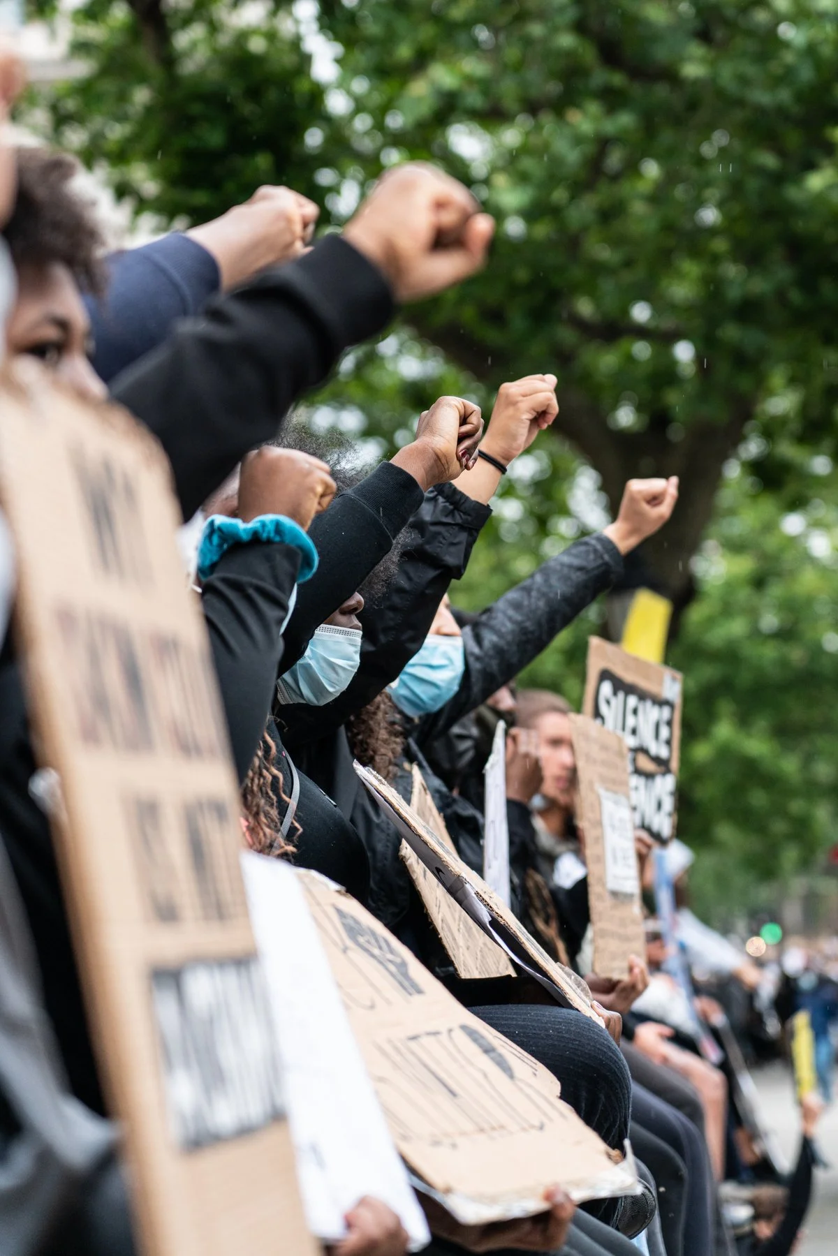 Black Lives Matter Protest, London, 7th June 2020