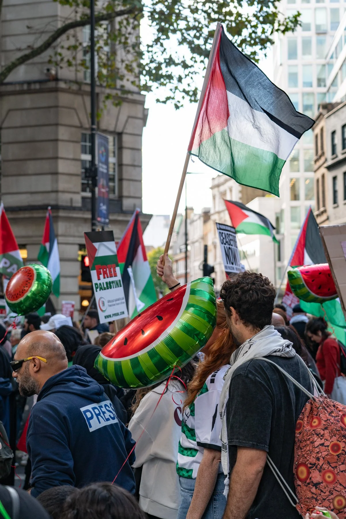 20th National March for Palestine, London, 5th October 2024