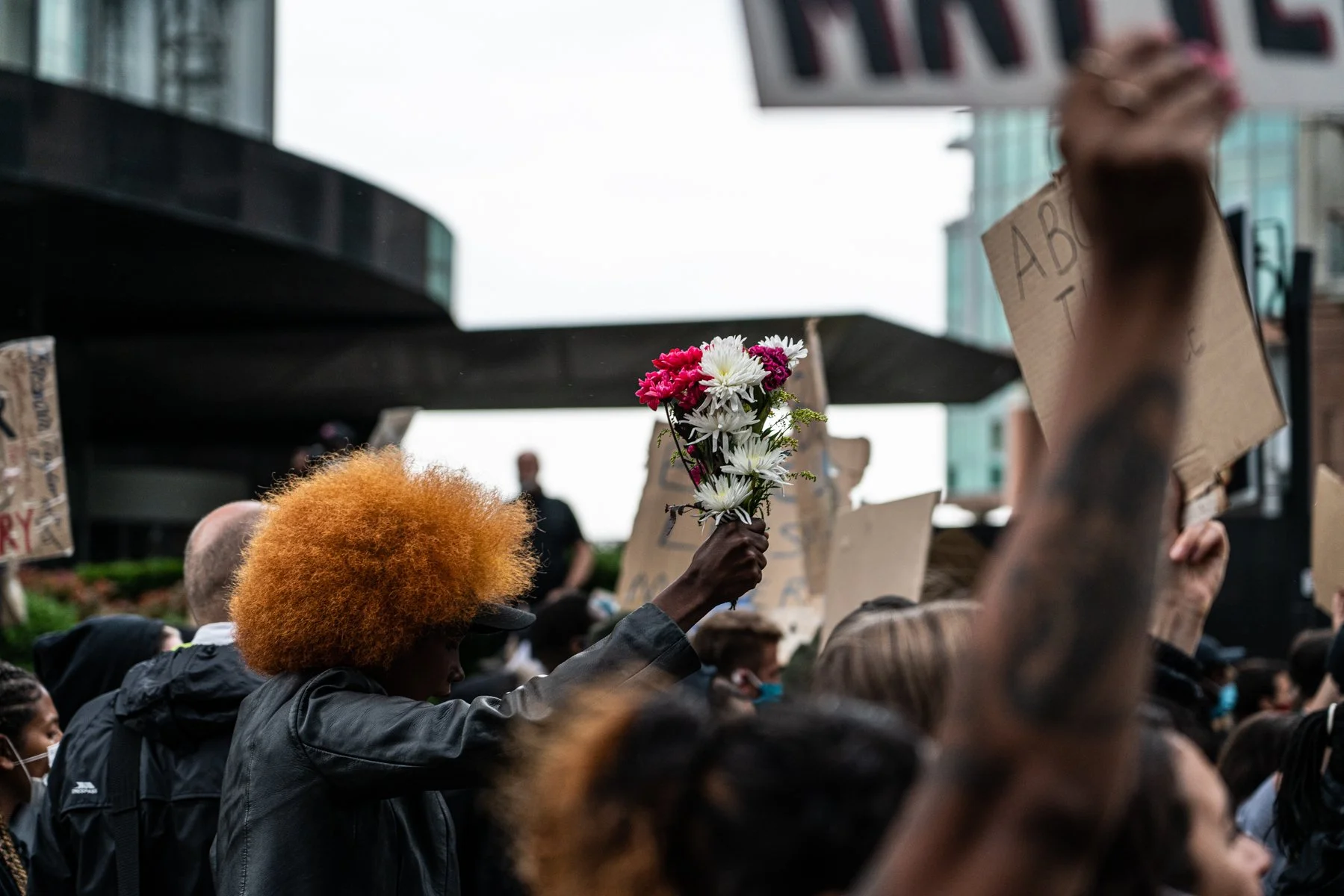 Black Lives Matter Protest, London, 7th June 2020