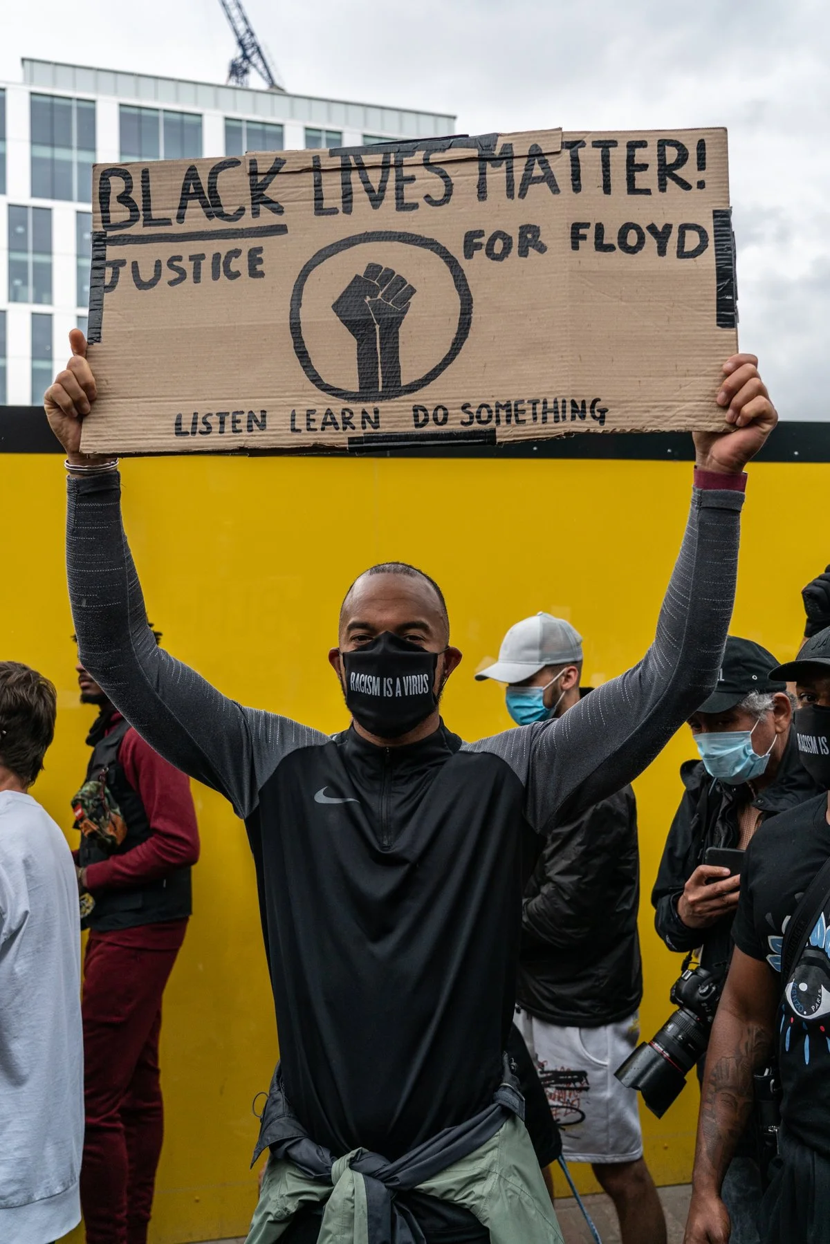 Black Lives Matter Protest, London, 7th June 2020