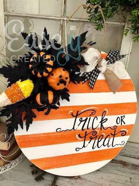 Fall Collection Trick or Treat Door Hanger