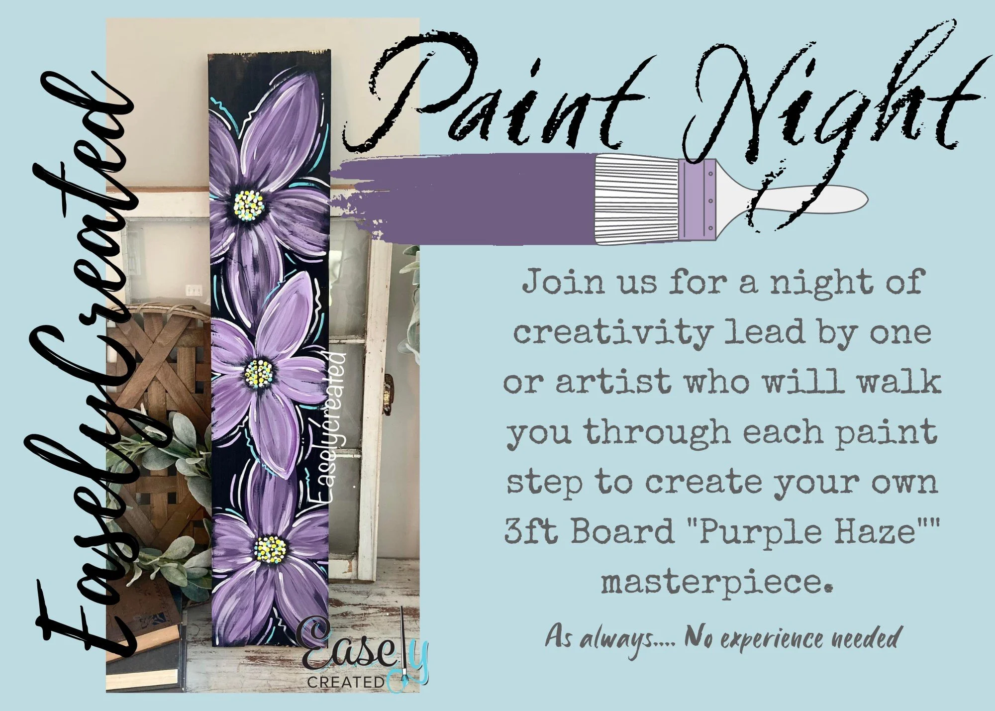 Winchester Paint Night Classes — Easely Created