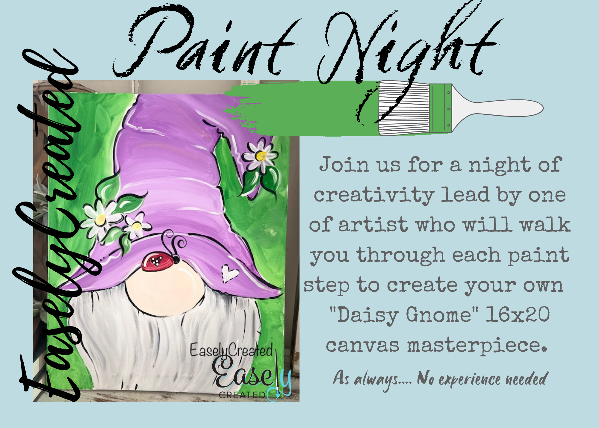 Winchester Paint Night Classes — Easely Created