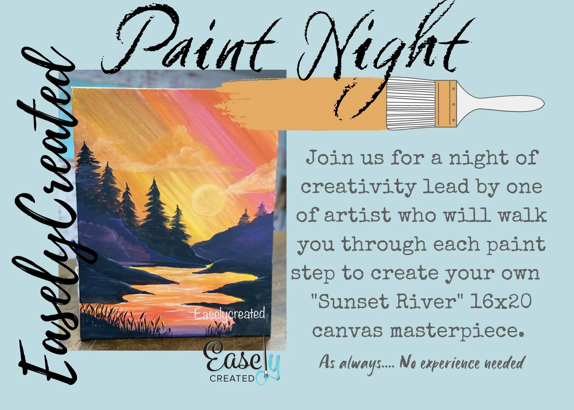 Winchester Paint Night Classes — Easely Created