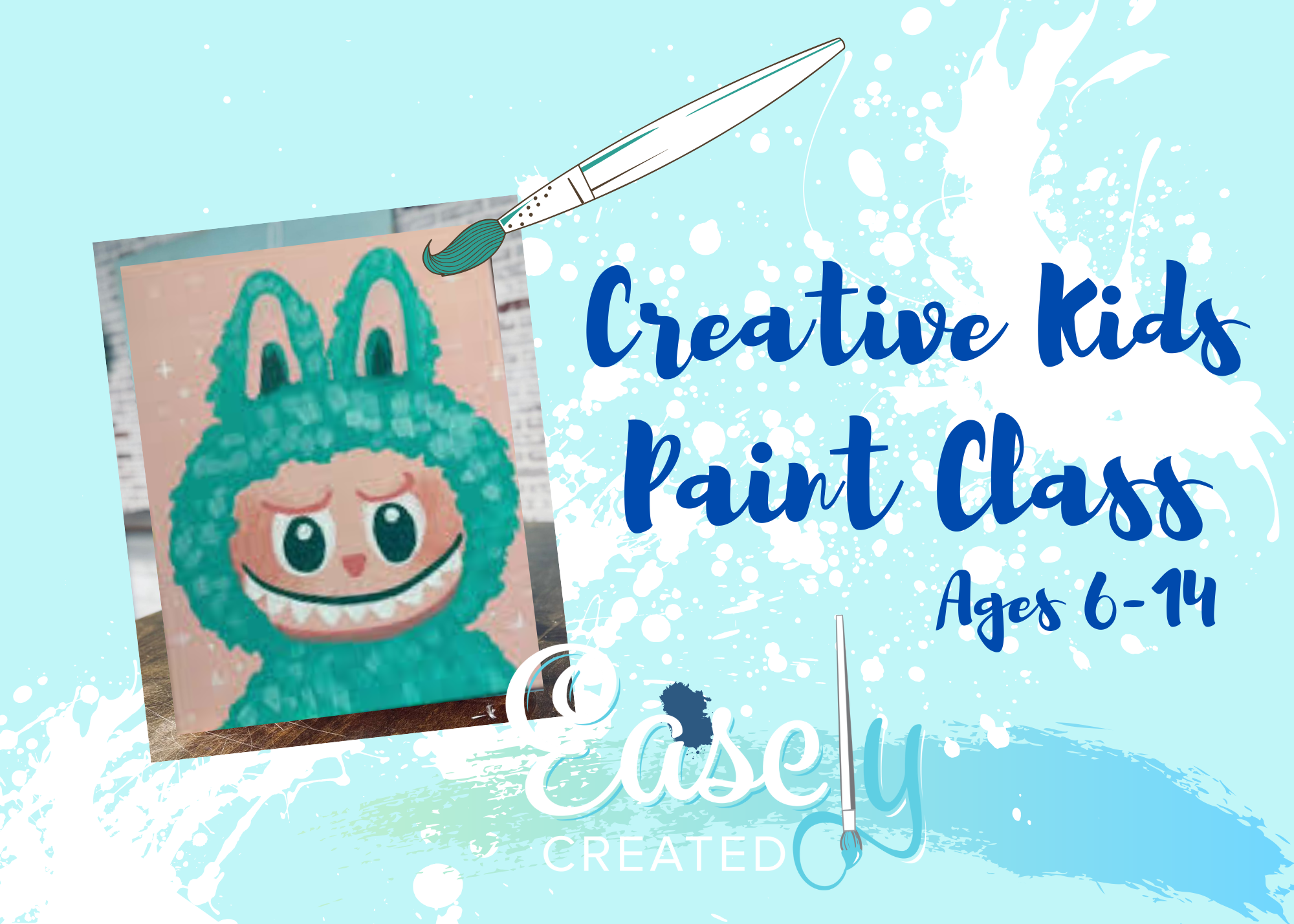 Creative Kids Paint Class Ages 6-14
