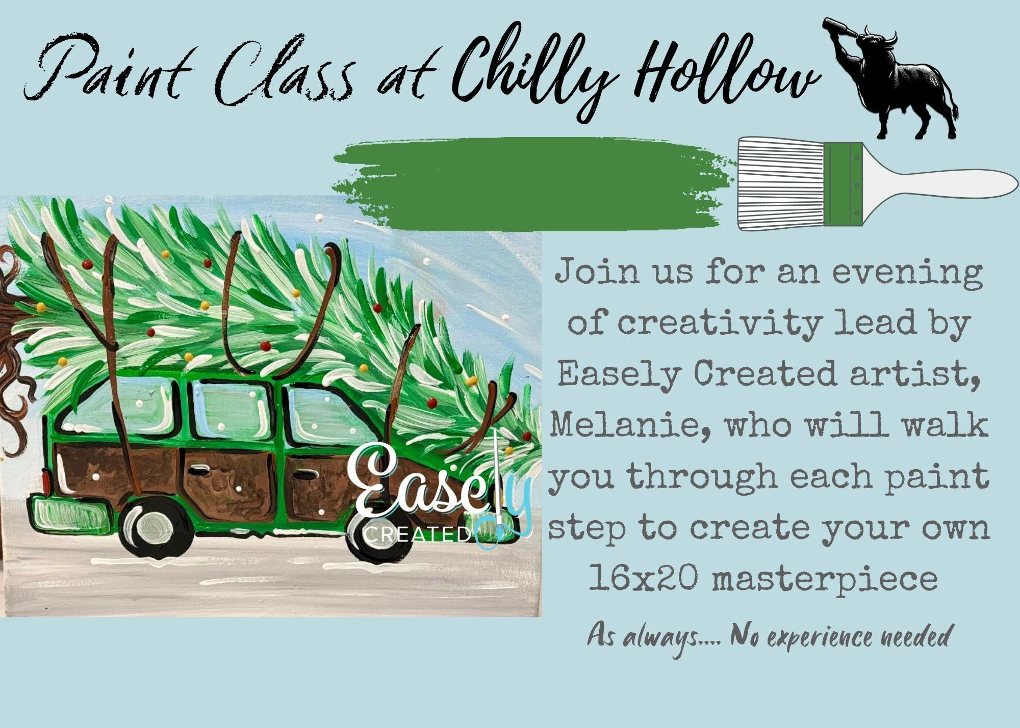 Paint Night at Chilly Hollow Brewery