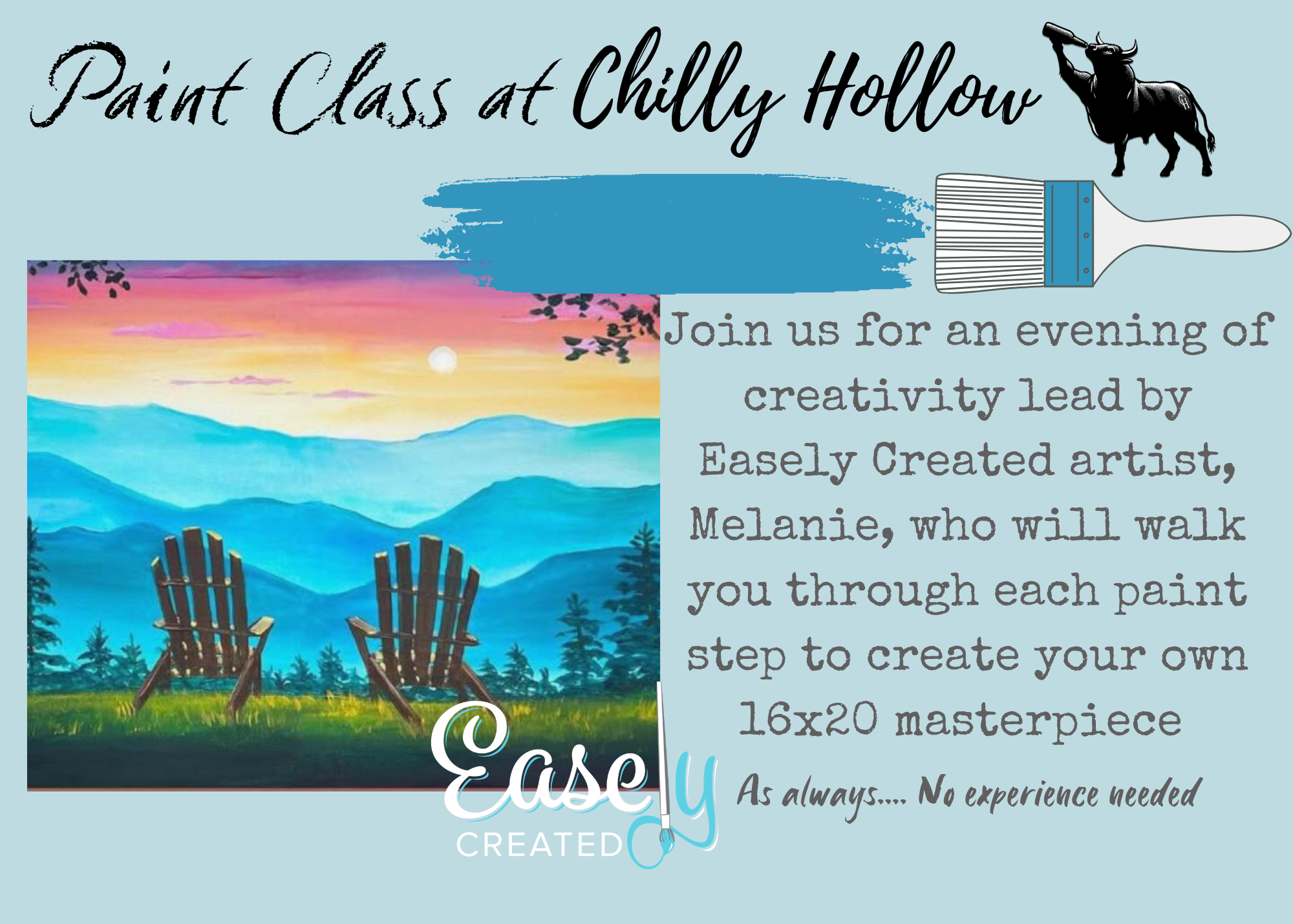 Paint Night at Chilly Hollow Brewery     
