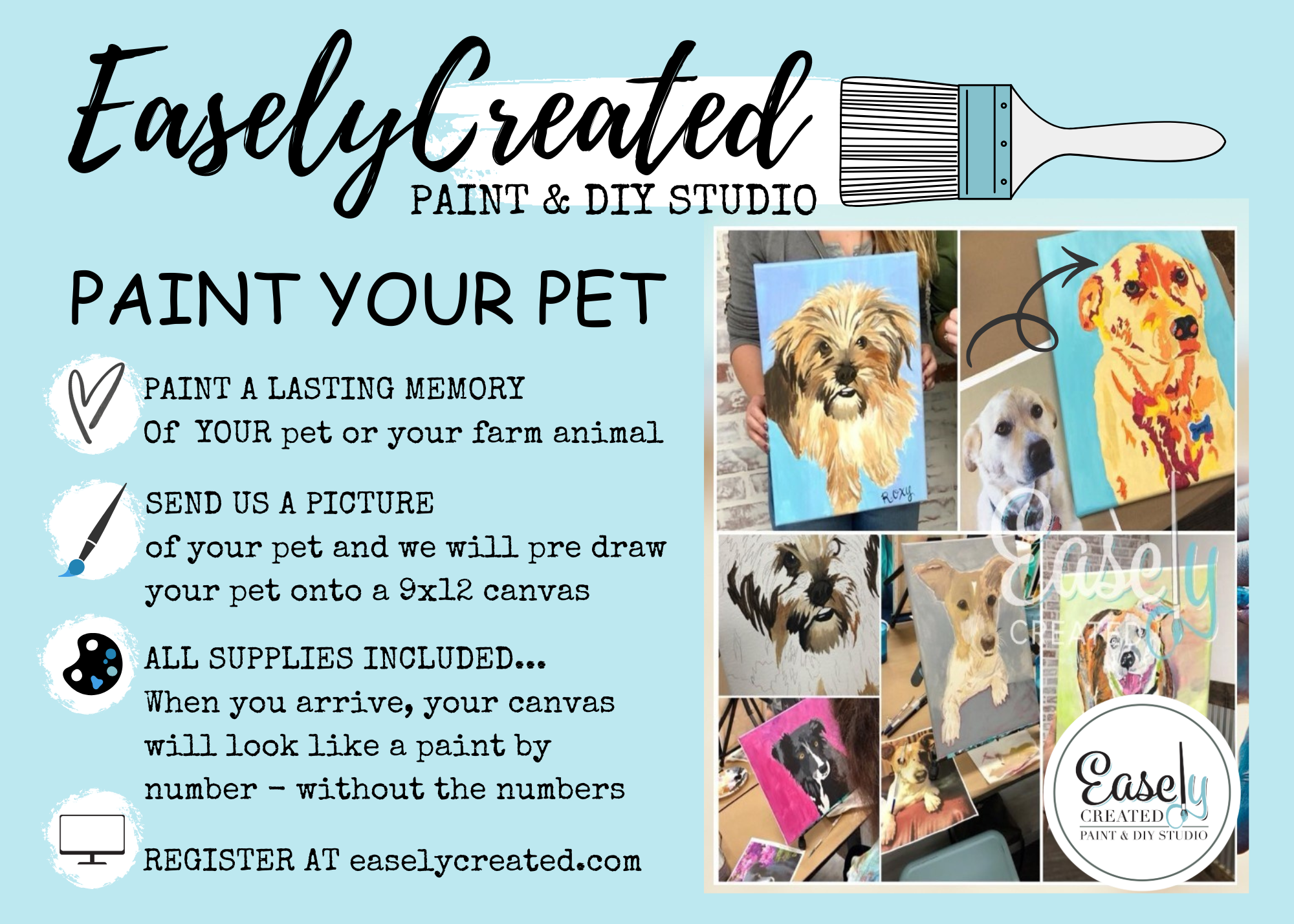 SAVE THE DATE Paint Your Pet