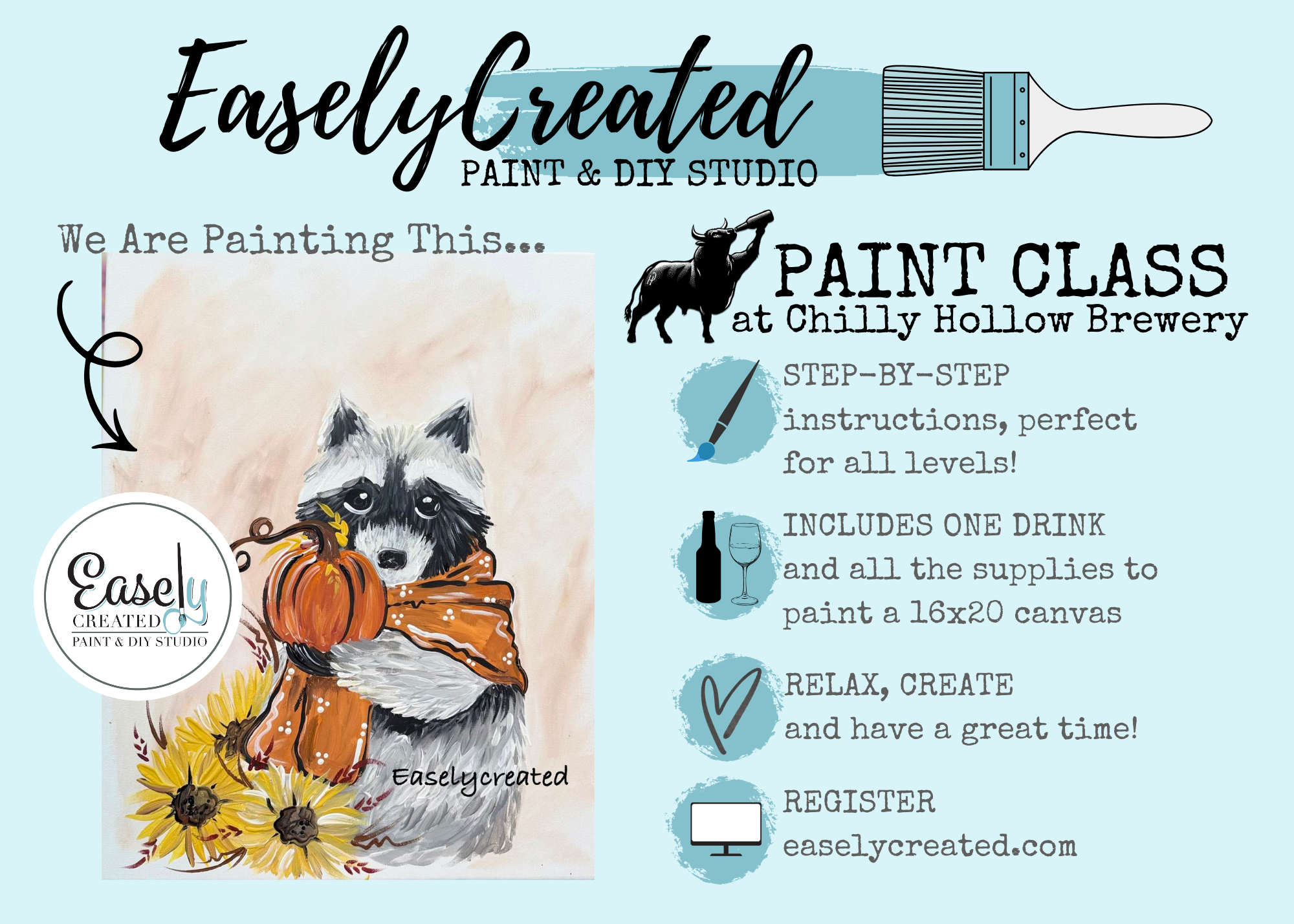 Paint Night at Chilly Hollow Brewery