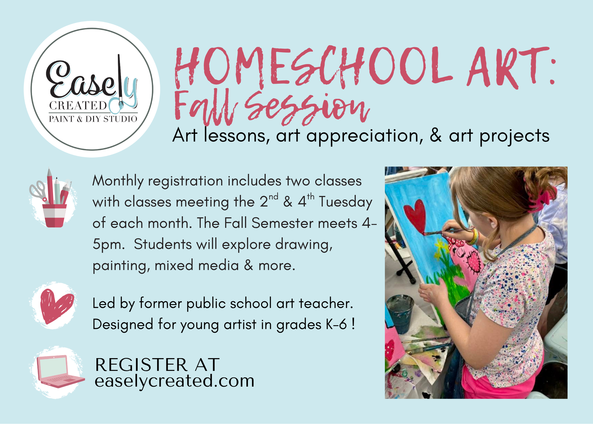 December Homeschool Art Grades 1-6 (Copy)