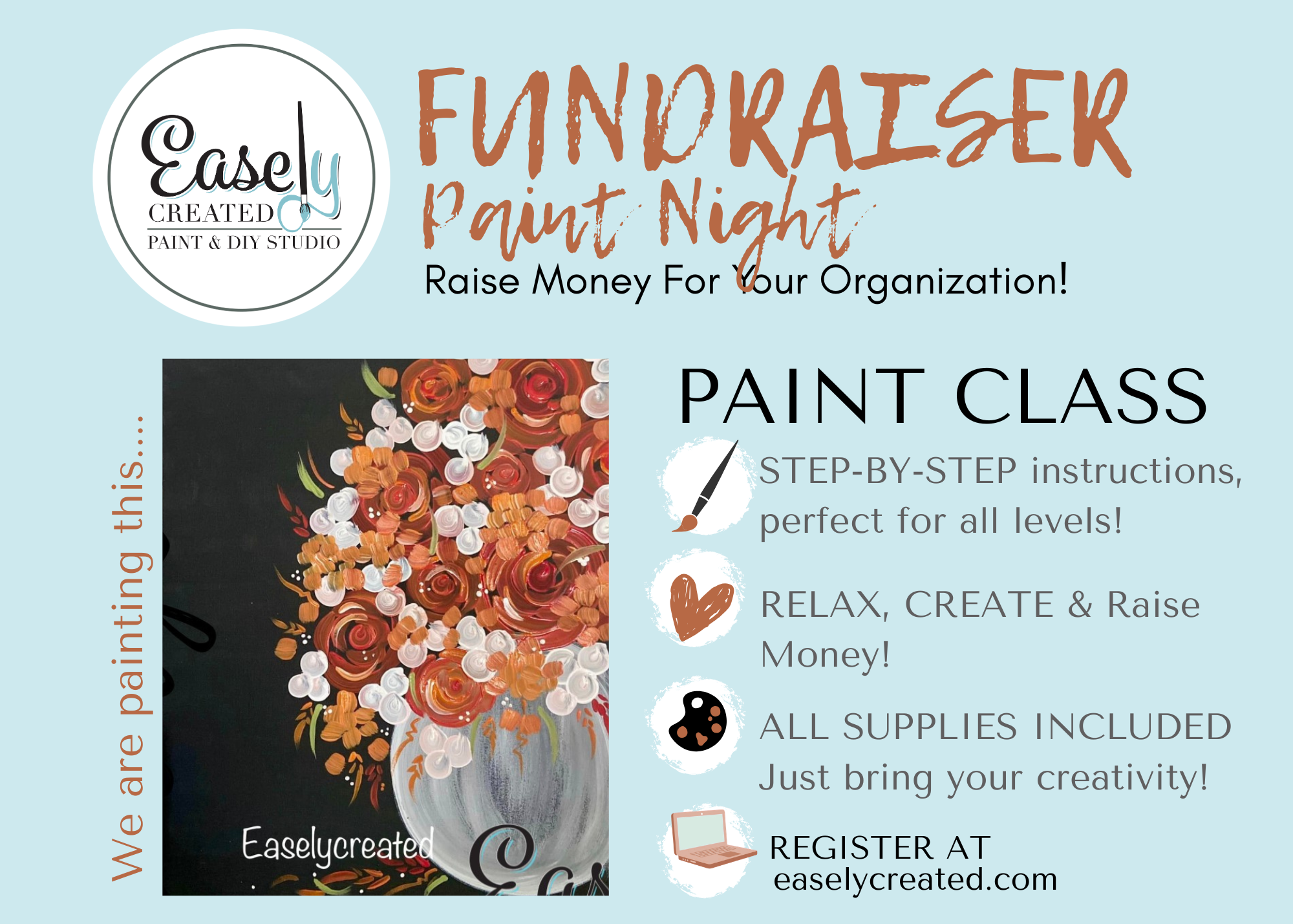 OFFSITE FUNdraiser Paint Night: Miss Clear Brook Honorary Fire Chief Scholarship