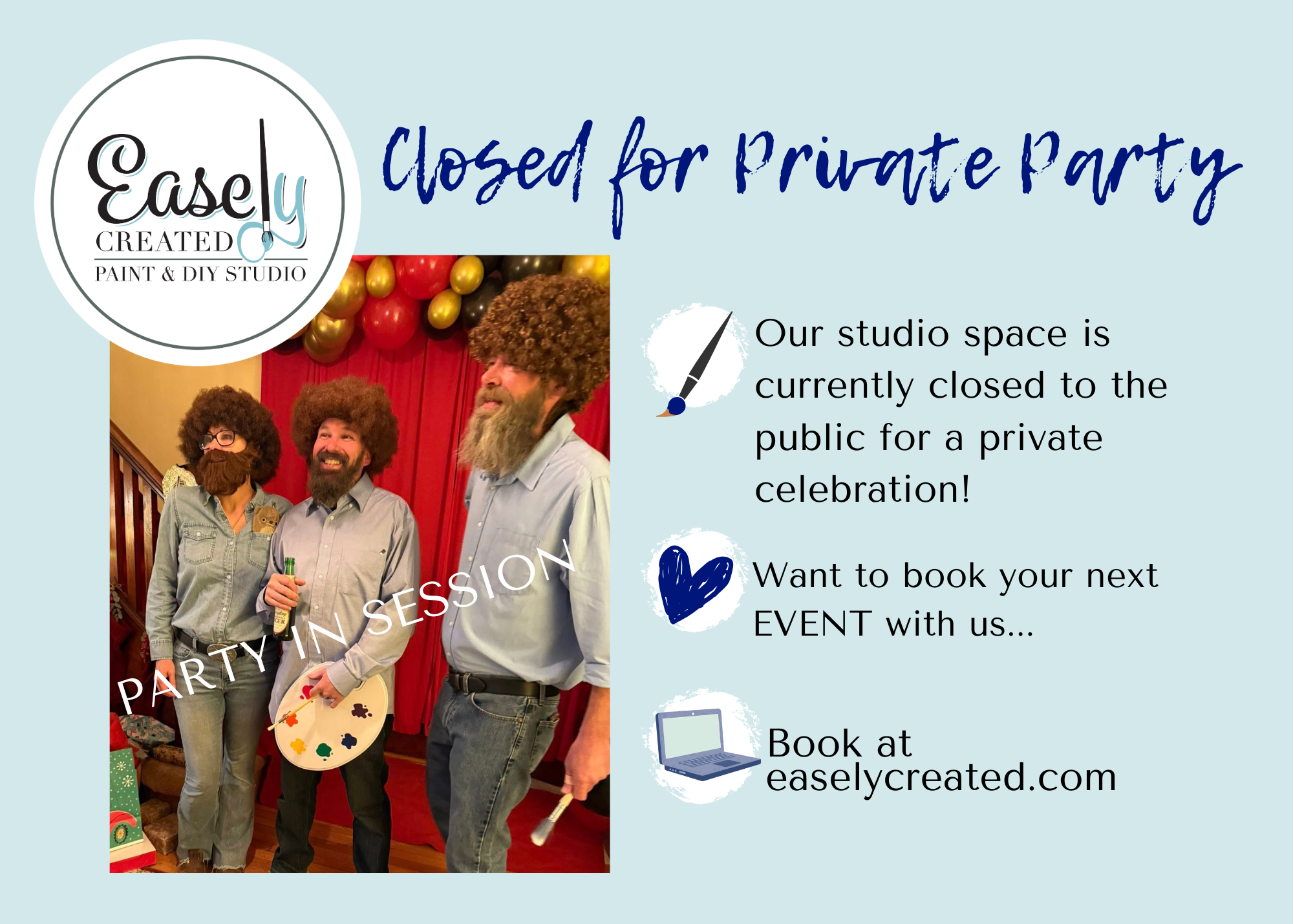 PRIVATE PAINT PARTY/ORCARD VILLAGE