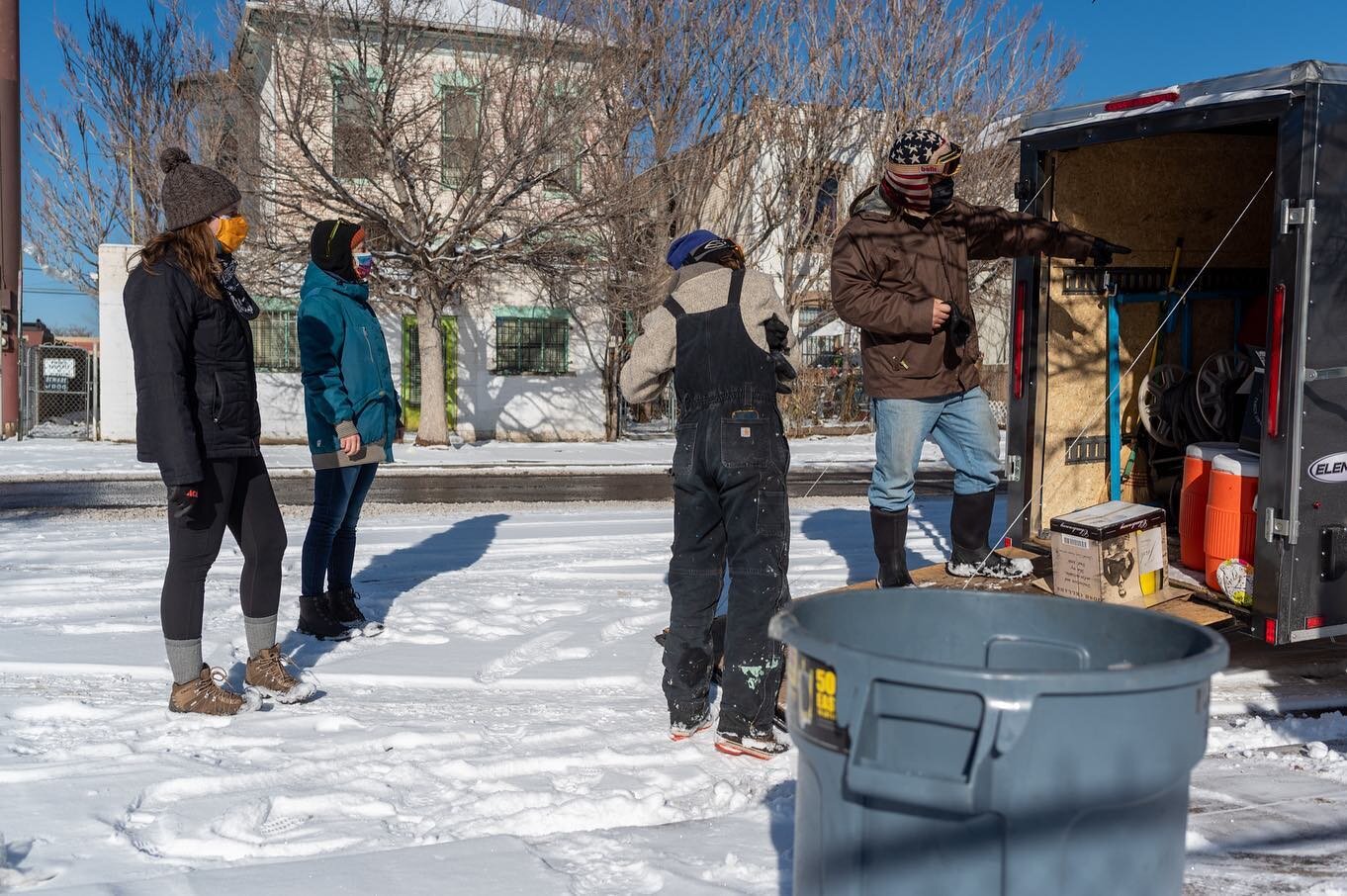 It&rsquo;s been fun to play in the snow so much these past few days, but it&rsquo;s important to remember two things:

The snow will melt, and carry everything it finds to our water sources. 

Not everyone has the opportunity to retreat inside when t