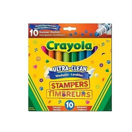 Crayola Ultra Clean Washable Stampers Markers