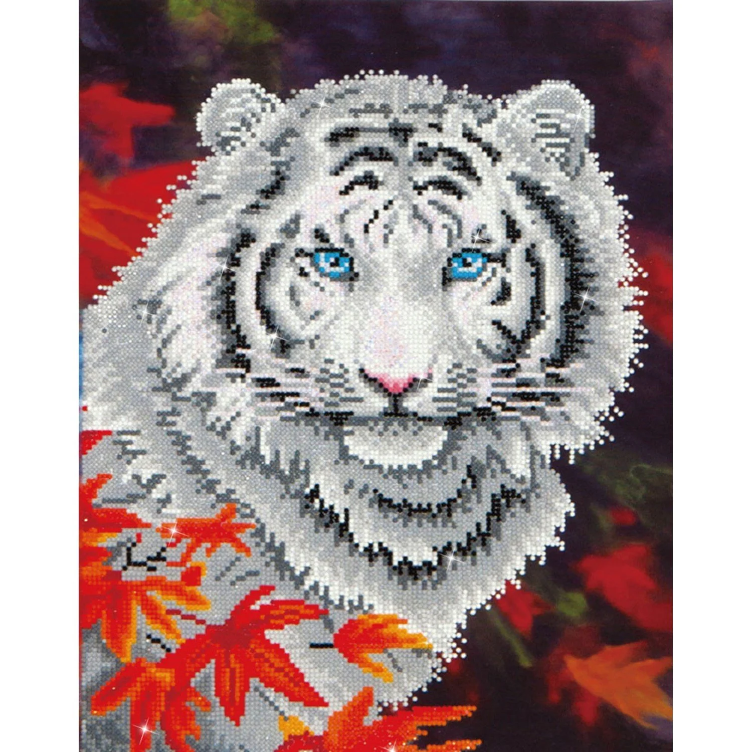 Diamond Dotz: White Tiger in Autumn