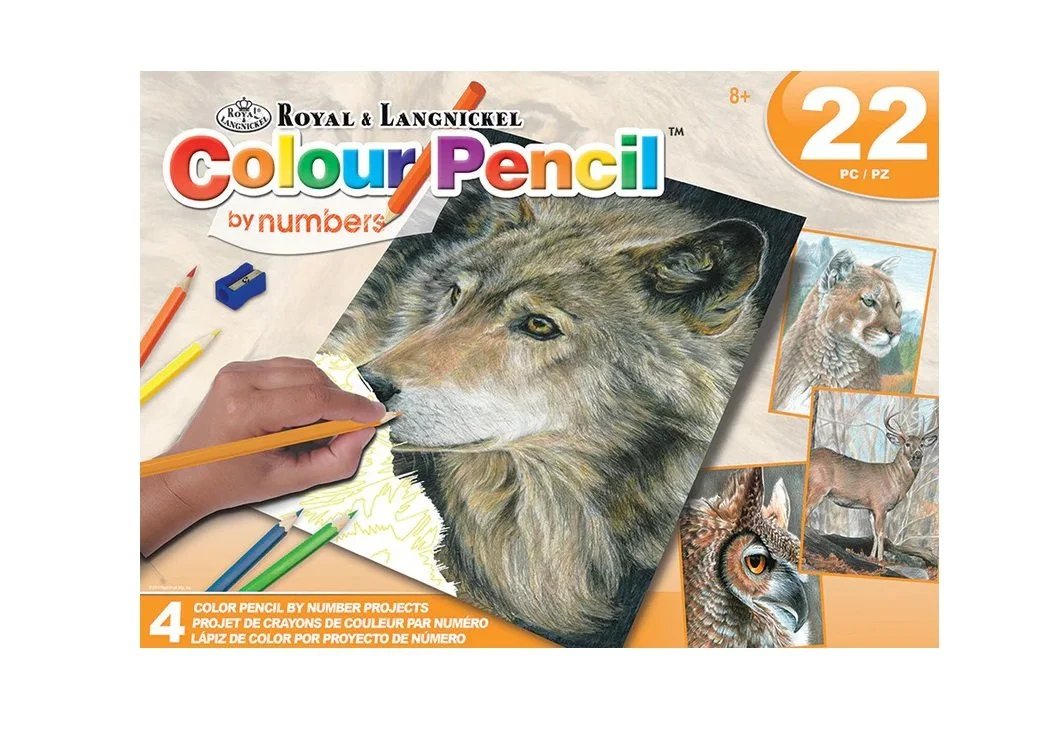 Royal &amp; Langnickel Colour Pencil Set - American Wildlife
