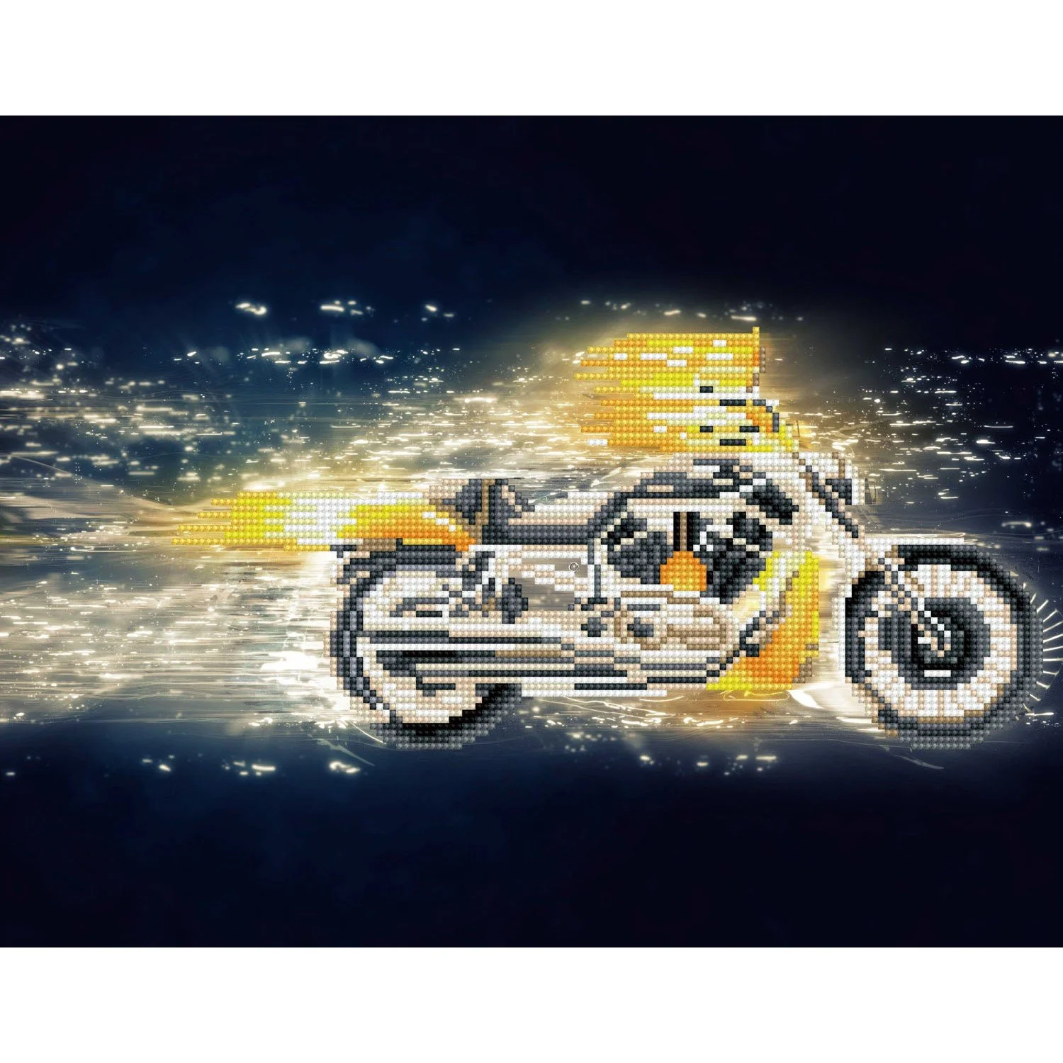 Diamond Dotz: Burning Rubber