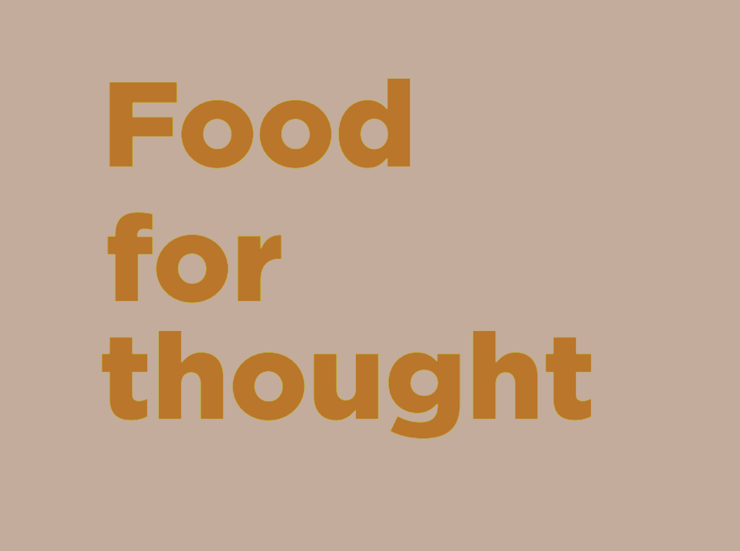 Food for Thought – Bunkerspot - December 2024/January 2025