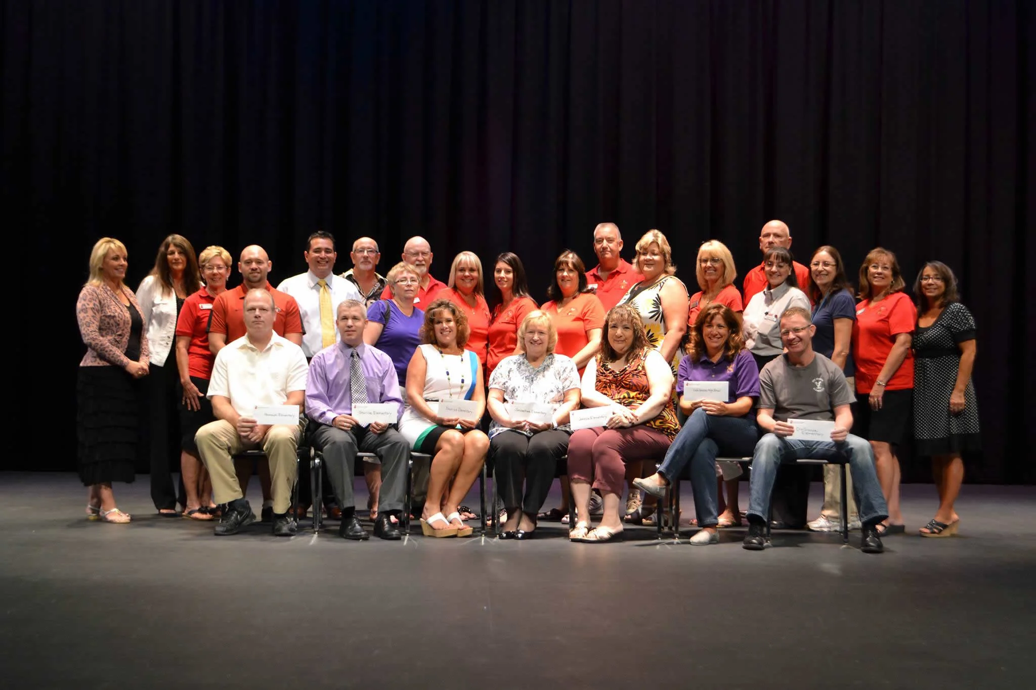 2013 LHUSD#1 Teachers, Staff anThe K-12 Foundation along with community donors joined the LHUSD#1 Staff on July 31, 2013 to donate $9,500 to our schools. This is in addition to the $3,000 given to each of the 8 district schools at the May School Board Meeting. This makes a total of $33,500 donated to our schools for this academic year thanks to the generous support of our community businesses, organizations and individuals. You too, can join us in our efforts by becoming a member online here.d K-12 Board members presenting the 8 schools with additional funds.