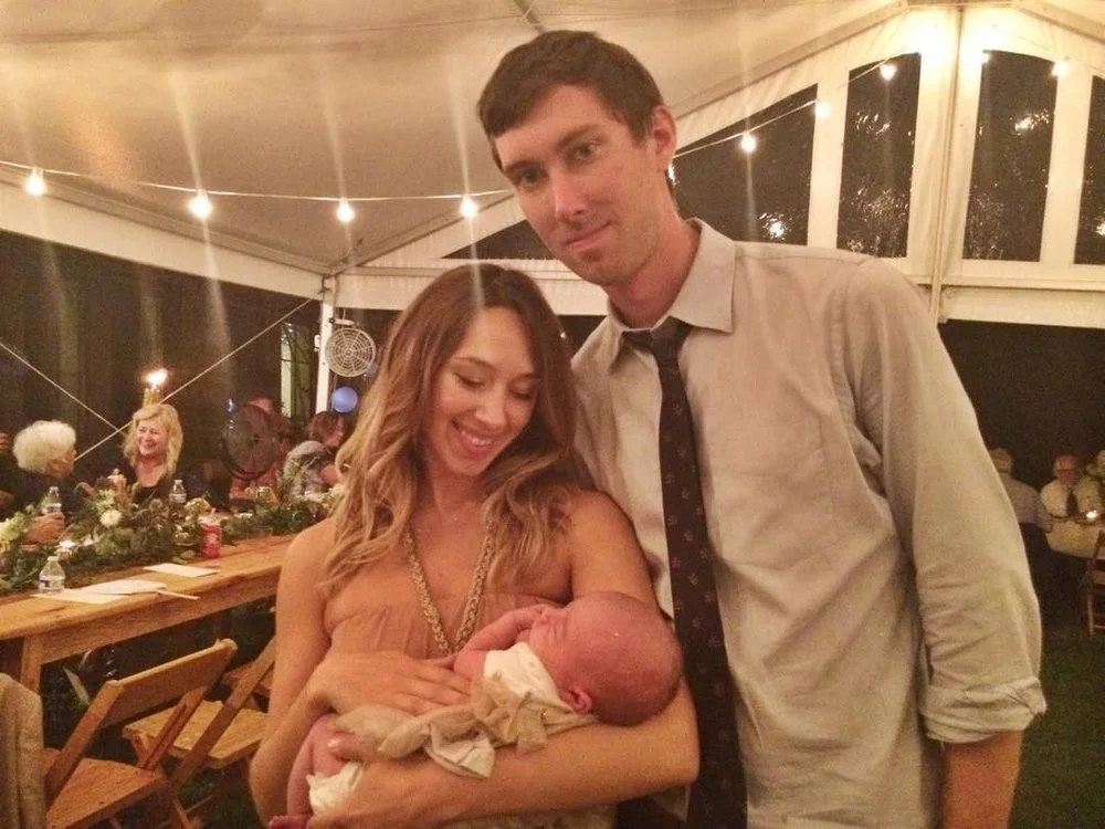 Christina, Justin, & baby Esme