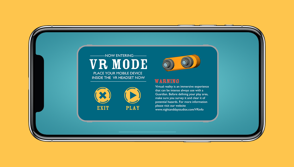 Octonauts App VR Mode Start Screen