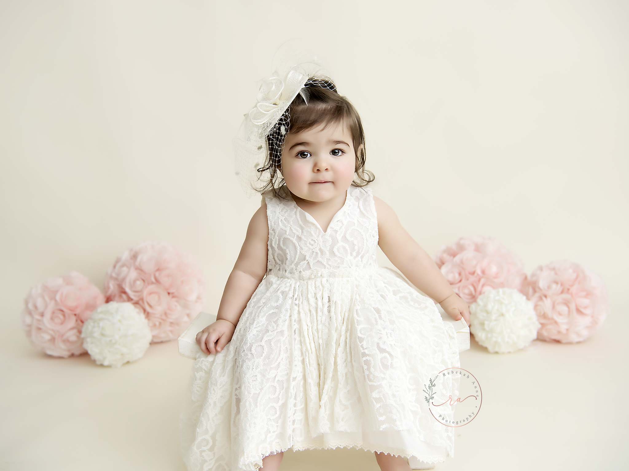 Rebekah Anne Photography | Burlington Cake Smash Photographer | Adriana Turns One