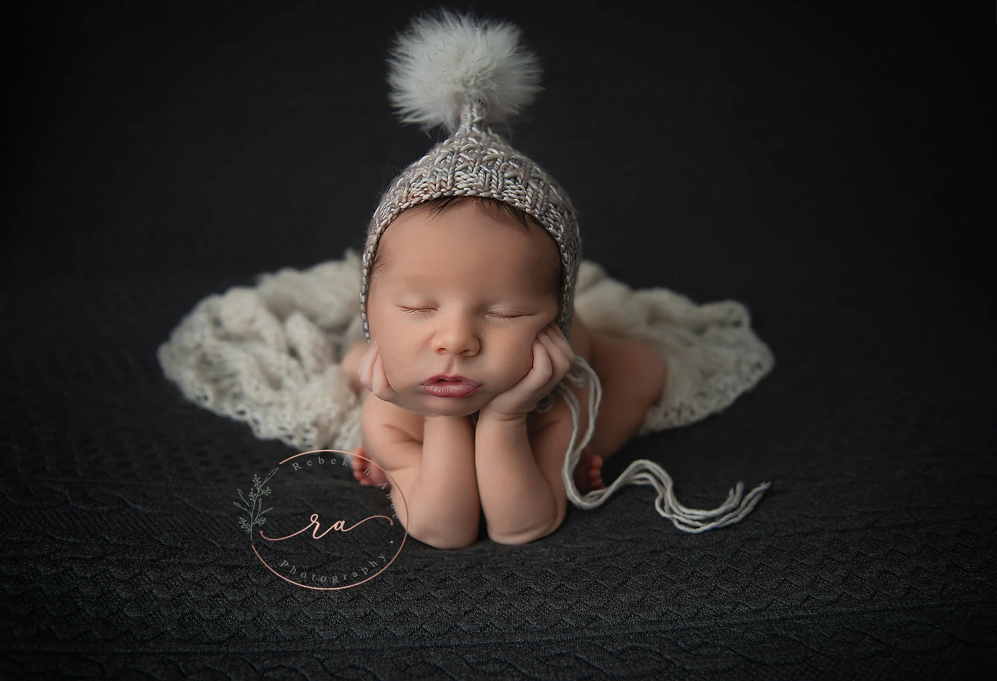 REBEKAH ANNE PHOTOGRAPHY | BURLINGTON NEWBORN PHOTOGRAPHER | BABY DUSTIN