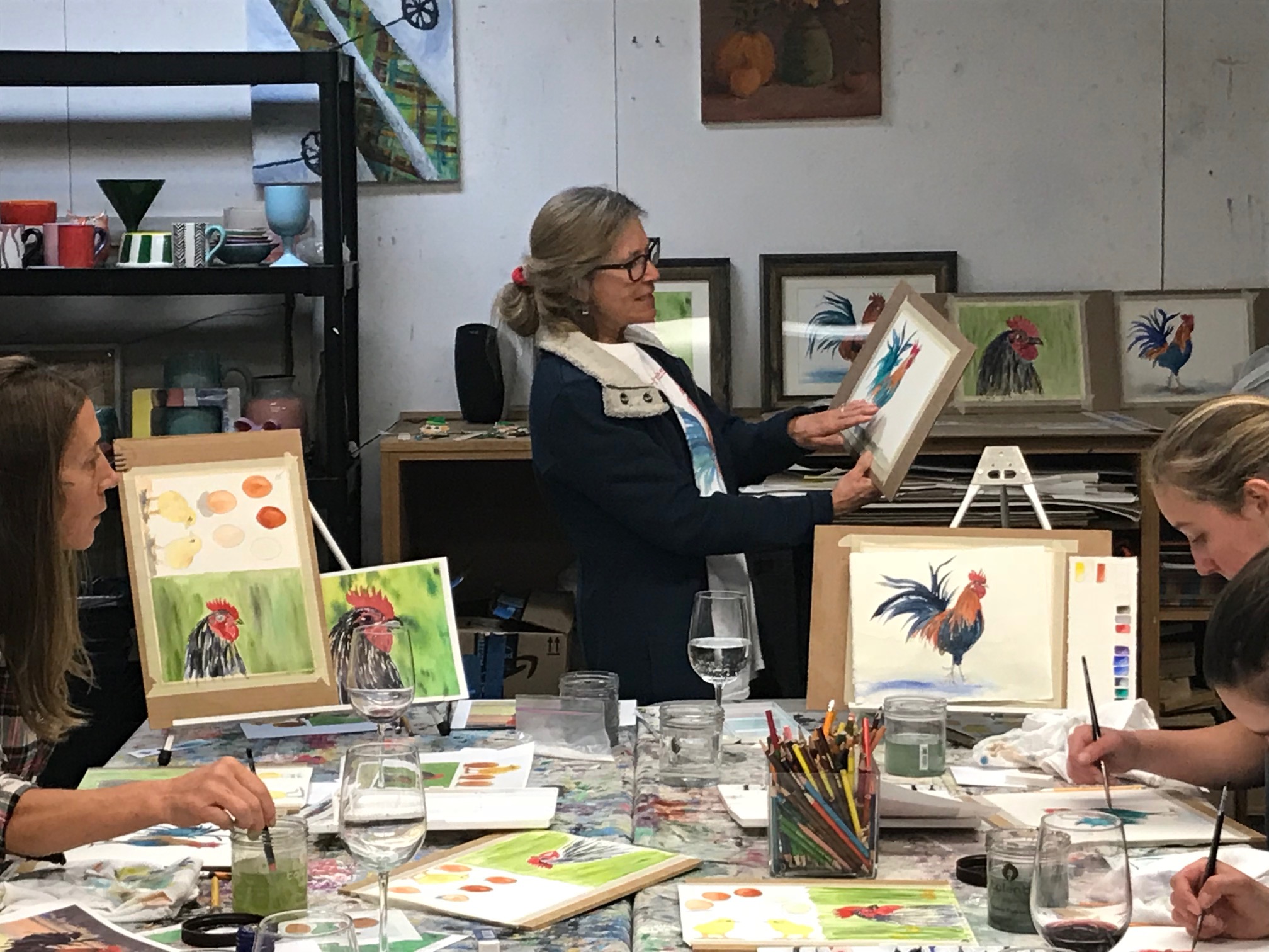 Adult Watercolor Class  Red Brick Center for the Arts