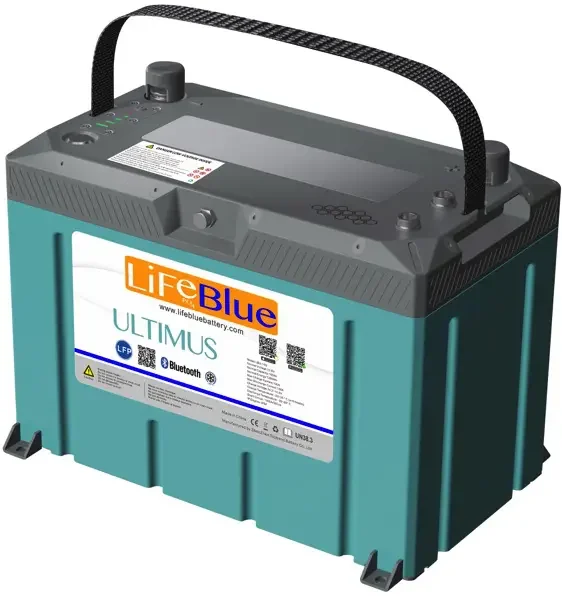 Life Blue Ultimus 12V 100AH battery, Bluetooth enabled, w/heat, LBU-100