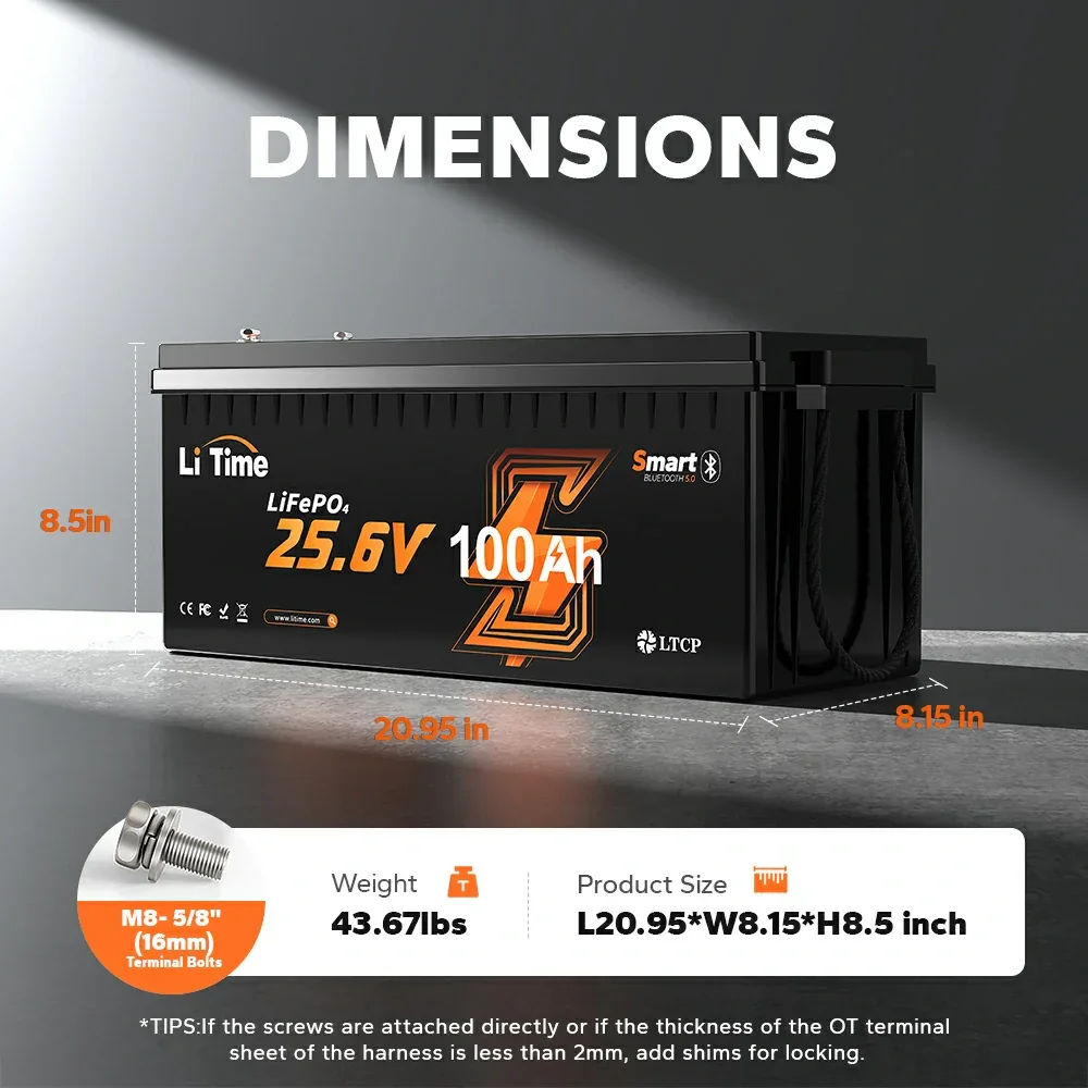 LiTime_24V_100Ah_lithium_battery_bluetooth_2 dim.webp