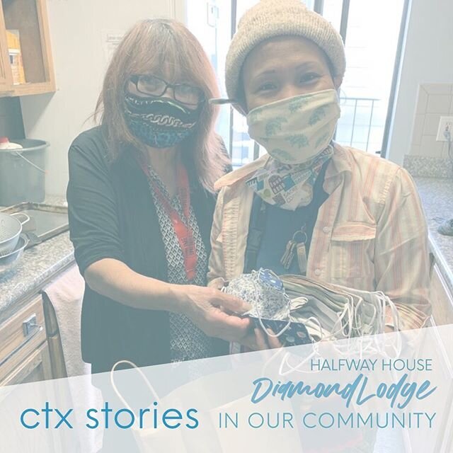 CTX COMMUNITY STORIES 😷// Not all communities have the means or equal access to the necessary protective gear to stay safe from Covid-19. Thanks to the donations from Stefanie at @stefscreations we were able to provide reusable face masks for the me