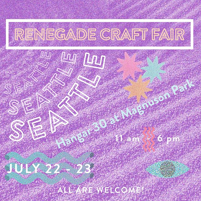 It's the last day of Renegade Craft Fair here in Seattle! We made the long haul from New Orleans to bring our beautiful ties out to the west coast. If you missed us yesterday, come check out all the amazing vendors today. And Portland next weekend!  