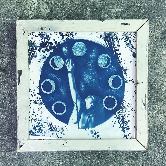 All this time on my hands means I&rsquo;ve finally updated my website with my current stock of framed originals. Go check em out. Link in bio. #cyanotype