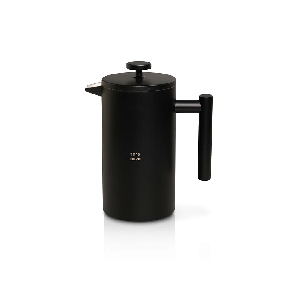 Teranuvo French Press - Vacuum Insulated Stainless Steel 1L