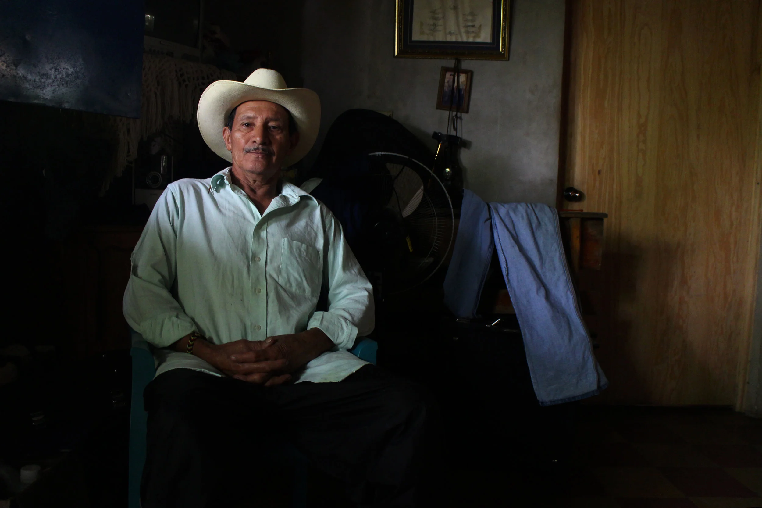 Felipe of the band Los Torogoces de Morazán, El Salvador, 2013